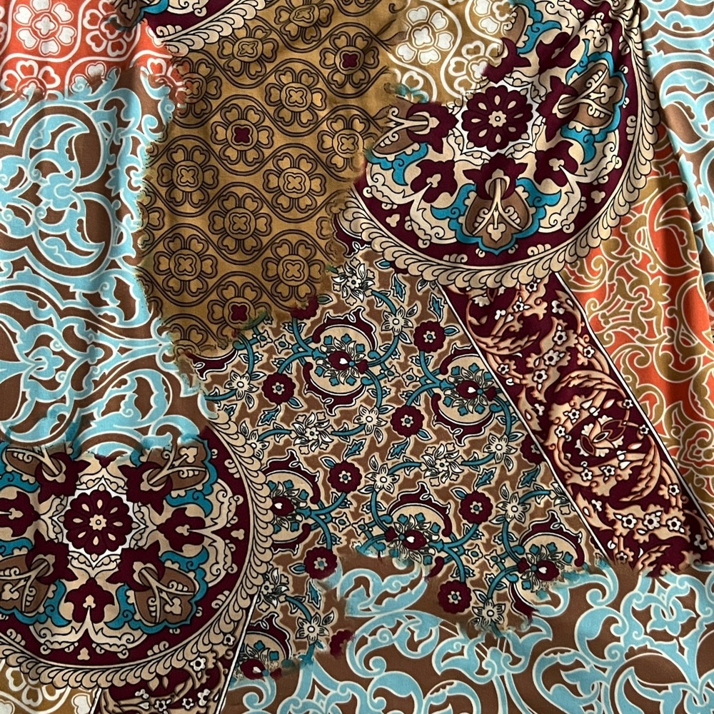 Multi Patterned Summer Dress - image 3